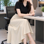 Chân váy chữ A LV211