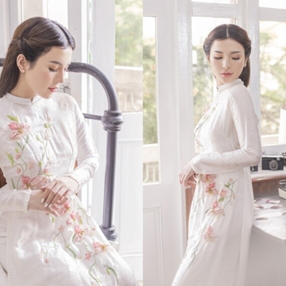 8 mẫu áo dài ăn hỏi đẹp nhất, cuốn hút các cô dâu yêu thích