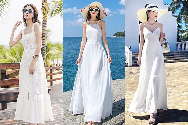 FOLLOW NGAY Top 10 Váy Maxi phong cách Hàn Quốc chuẩn xinh đẹp