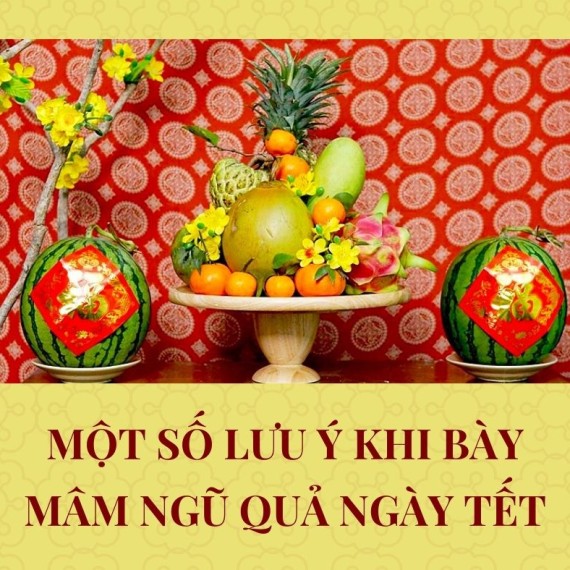 Mâm ngũ quả ngày Tết 2024: Ý nghĩa, cách bày trí phong thủy