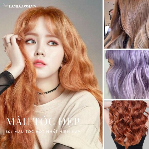 50+ Màu tóc đẹp, cá tính, giúp tôn da Hot nhất 2023