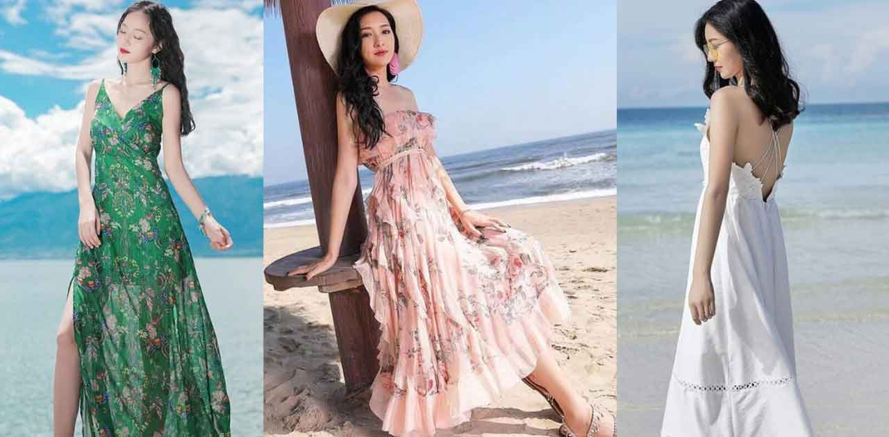 Lưu ngay 10 mẫu váy maxi đi biển xinh đẹp trendy nhất 2023