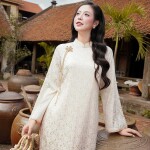 Áo dài AD281 - QD051 cách tân  LẺ ÁO KHÔNG CÓ QUẦN