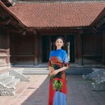Áo dài cách tân in họa tiết trừu tượng AD227 (LẺ ÁO)