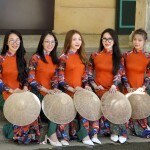 Áo dài truyền thống cổ cao AD038 ( LỤA IN 2 TÀ)