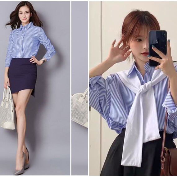 10 mẫu áo kiểu nữ công sở thu hút mọi ánh nhìn