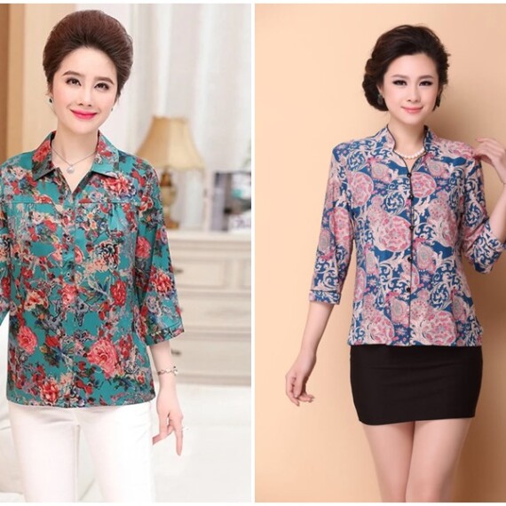 Bí quyết chọn áo kiểu nữ đẹp tuổi 40 đa phong cách