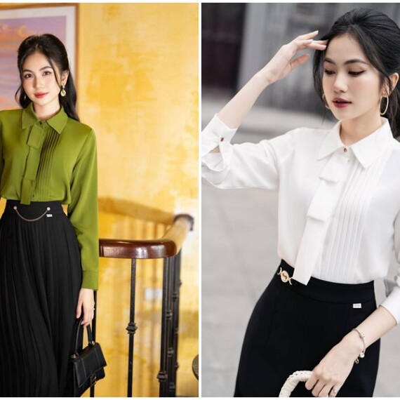 Tìm mua áo sơ mi trắng nữ ở đâu uy tín, chất lượng?