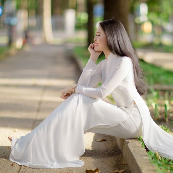 Các mẫu áo dài học sinh đẹp, ấn tượng nhất hiện nay