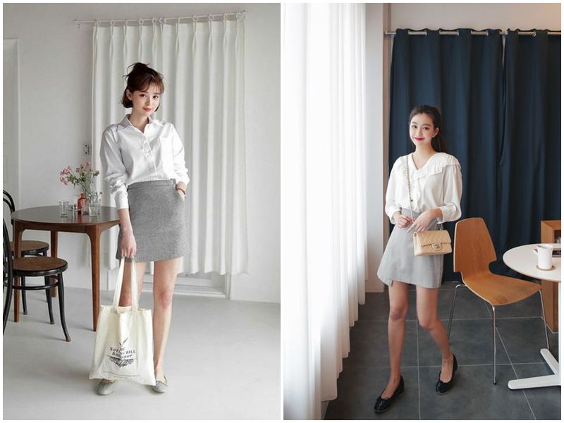 Áo SAIKA + Chân váy MILA - Đen – Jade Phan Studio