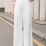 Quần công sở dáng suông xếp ly LQ128