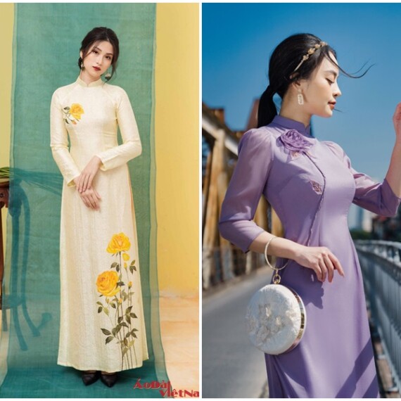 10 kiểu cổ áo dài đẹp giúp nàng xinh xắn, tự tin khoe vóc dáng