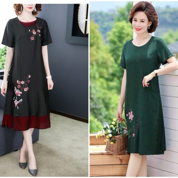 10+ Mẫu đầm trung niên sang trọng, cực ấn tượng cho quý cô