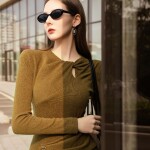 Đầm chữ A dáng dài phối tay dài LD410