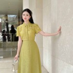 Chân váy chữ A dáng xòe SET056