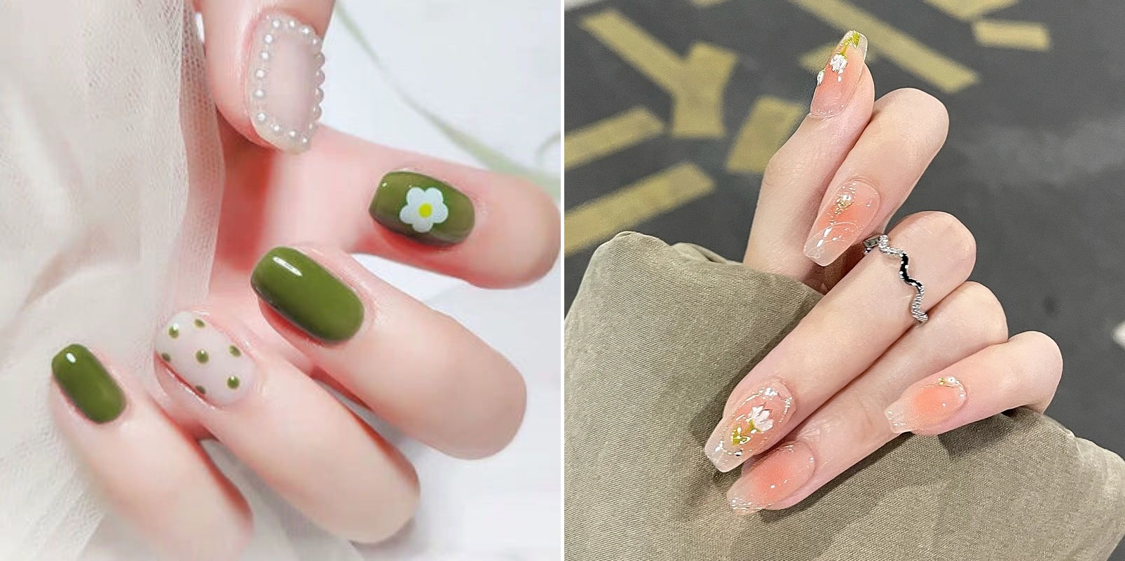Top các mẫu nail vẽ hoa đơn giản mà thu hút được yêu thích