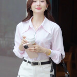 Áo sơ mi LA511 dáng basic thanh lịch