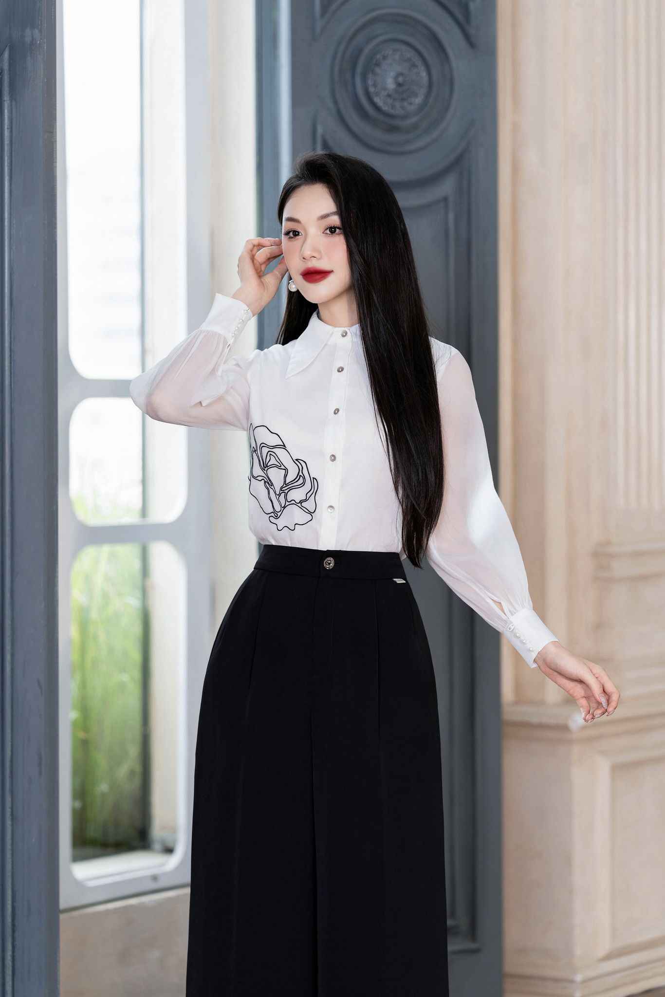 Điểm Danh 9 Mẫu Áo Sơ Mi Hàn Quốc Nữ Trẻ Trung, Đẹp Năm 2023