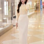 Áo sơ mi LA510 dáng suông cơ bản năng động