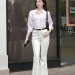 Áo sơ mi LA511 dáng basic thanh lịch