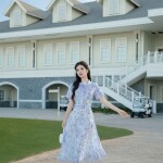 Sơ mi nữ phối chân váy dáng dài SET041 (BÁN LẺ ÁO/CHÂN VÁY)