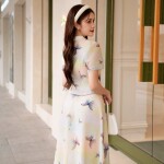 Áo sơ mi  họa tiết hồ điệp SET069