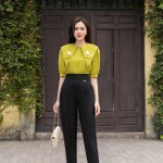 Sơ mi phối cổ thủy thủ LA351