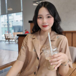 Áo ký giả tay cộc phối túi KG001