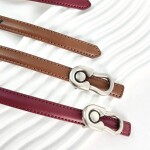 Thắt lưng bản nhỏ phối phụ kiện cài TL026D