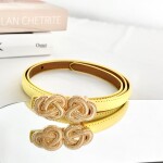 Thắt lưng bản nhỏ phối phụ kiện cài TL040V