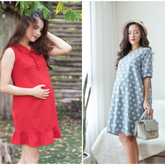 10 kiểu đầm bầu sang chảnh và thoải mái mà chị em nên biết