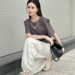 Quần bomber dáng rộng phối túi hộp 2 bên TQ001T