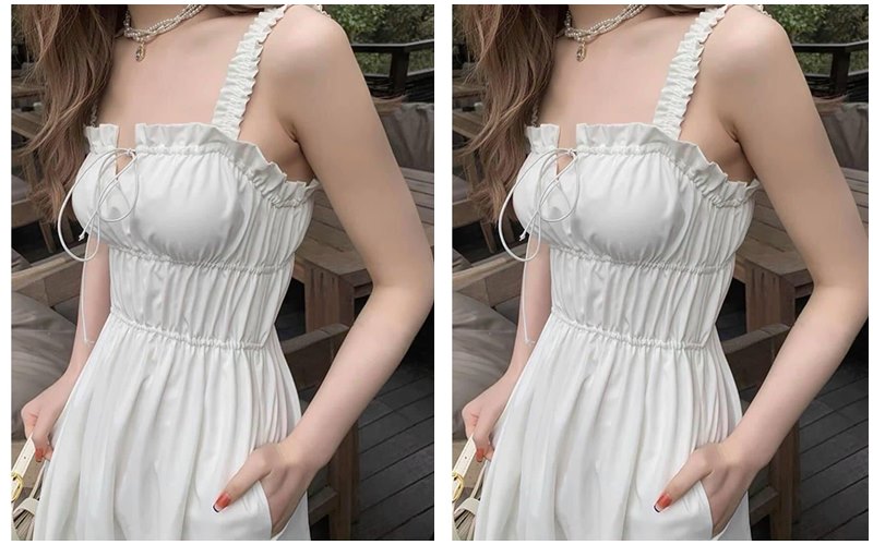 váy hai dây trắng giá tốt Tháng 8 2023  Mua ngay  Shopee Việt Nam