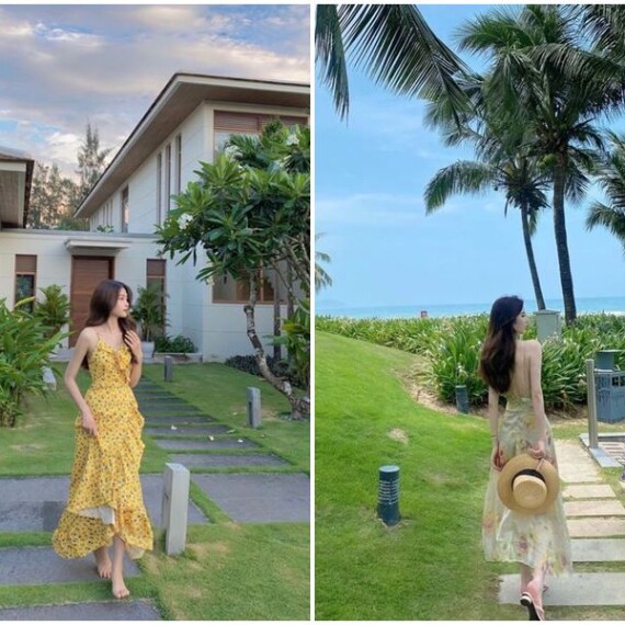 Các mẫu đầm maxi dài giúp tôn dáng cực kỳ quyến rũ