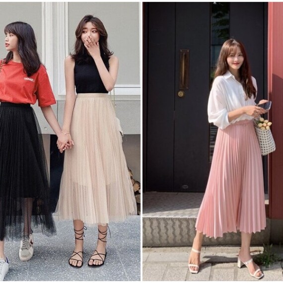 10 mẫu váy xòe dài đẹp thanh lịch nhất 2023 các nàng nên sở hữu